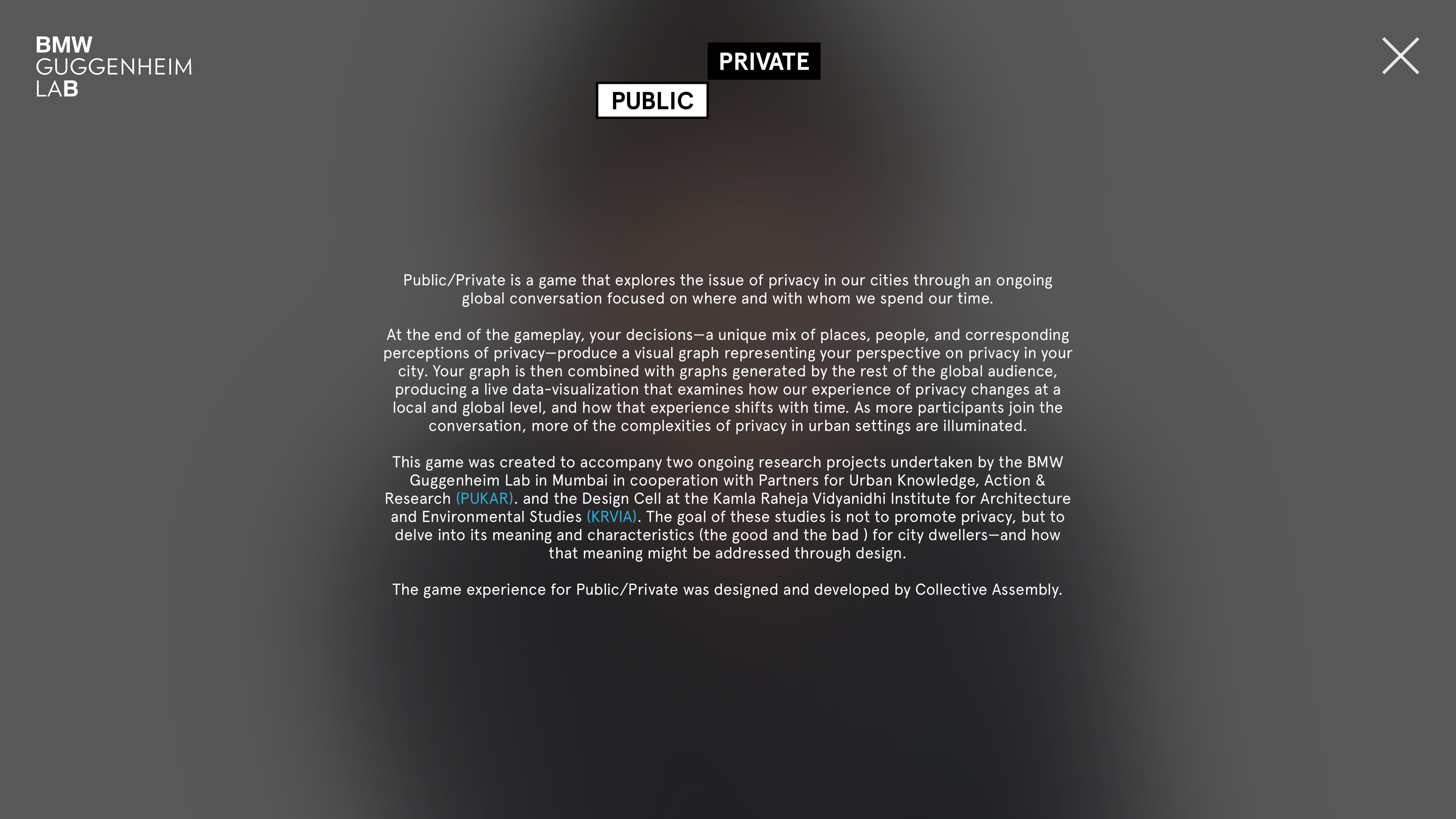 BMW Guggenheim Lab: Public/Private