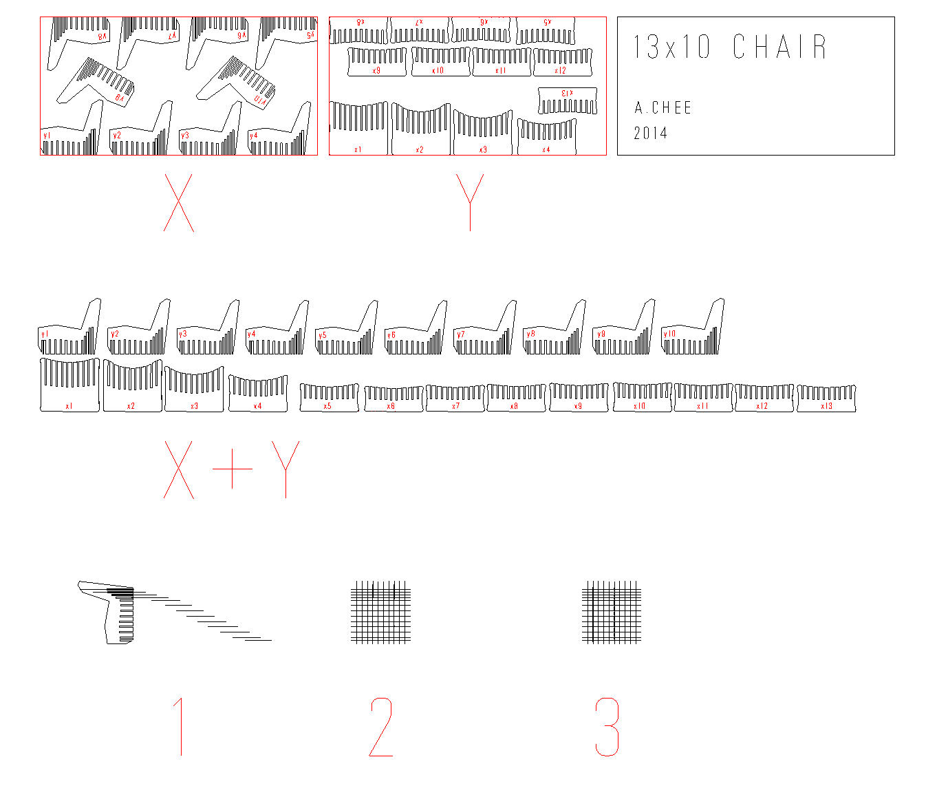 13 × 10 Chair